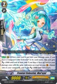 Frontal Celestial, Mel'ejal - G-BT07: Glorious Bravery of Radiant Sword - Cardfight Vanguard card