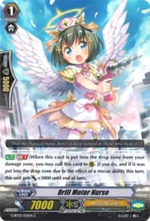 Drill Motor Nurse - G-BT07: Glorious Bravery of Radiant Sword - Cardfight Vanguard card
