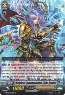 Knight of Compassionate Light, Bradott - G-BT07: Glorious Bravery of Radiant Sword - Cardfight Vanguard card