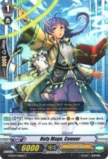 Holy Mage, Connor - G-BT07: Glorious Bravery of Radiant Sword - Cardfight Vanguard card