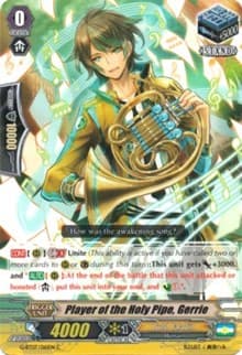 Player of the Holy Pipe, Gerrie - G-BT07: Glorious Bravery of Radiant Sword - Cardfight Vanguard card