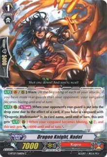 Dragon Knight, Nadel - G-BT07: Glorious Bravery of Radiant Sword - Cardfight Vanguard card