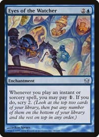 Eyes of the Watcher - Fifth Dawn - Magic: The Gathering card