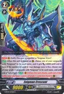 Enigman Crescent - G-BT07: Glorious Bravery of Radiant Sword - Cardfight Vanguard card