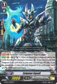 Enigman Squall - G-BT07: Glorious Bravery of Radiant Sword - Cardfight Vanguard card