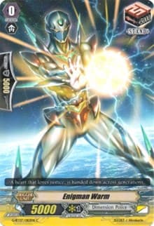 Enigman Warm - G-BT07: Glorious Bravery of Radiant Sword - Cardfight Vanguard card