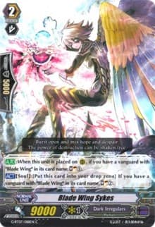 Blade Wing Sykes - G-BT07: Glorious Bravery of Radiant Sword - Cardfight Vanguard card