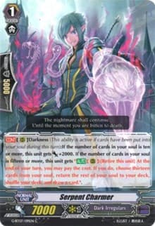 Serpent Charmer - G-BT07: Glorious Bravery of Radiant Sword - Cardfight Vanguard card