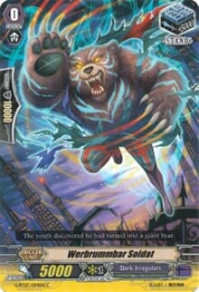 Werbrummbar Soldat - G-BT07: Glorious Bravery of Radiant Sword - Cardfight Vanguard card