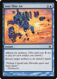 Into Thin Air - Fifth Dawn - Magic: The Gathering card