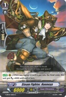 Steam Fighter, Nanneya - G-BT07: Glorious Bravery of Radiant Sword - Cardfight Vanguard card