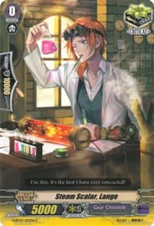 Steam Scalar, Lange - G-BT07: Glorious Bravery of Radiant Sword - Cardfight Vanguard card