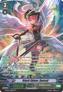 Black Shiver, Gavrail (SP) - G-BT07: Glorious Bravery of Radiant Sword - Cardfight Vanguard card
