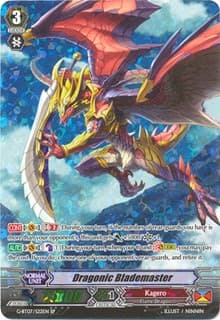 Dragonic Blademaster (SP) - G-BT07: Glorious Bravery of Radiant Sword - Cardfight Vanguard card