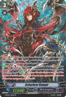 Scharhrot Vampir (SP) - G-BT07: Glorious Bravery of Radiant Sword - Cardfight Vanguard card