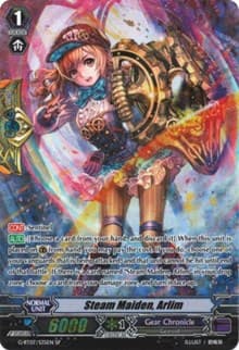 Steam Maiden, Arlim (SP) - G-BT07: Glorious Bravery of Radiant Sword - Cardfight Vanguard card