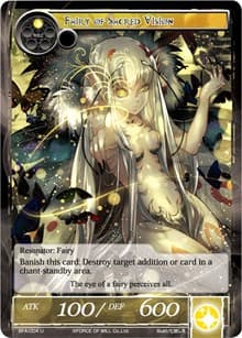 Fairy of Sacred Vision - Battle for Attoractia - Force of Will card