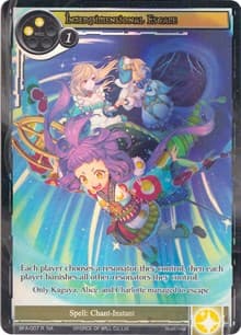 Interdimensional Escape (Full Art) - Battle for Attoractia - Force of Will card