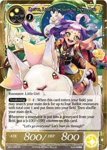 Kaguya, Rabbit Princess of the Lunar Halo - Battle for Attoractia - Force of Will card