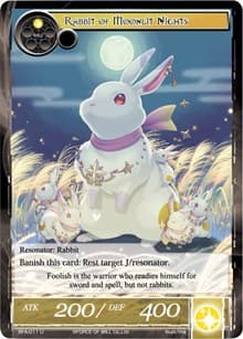 Rabbit of Moonlit Nights - Battle for Attoractia - Force of Will card