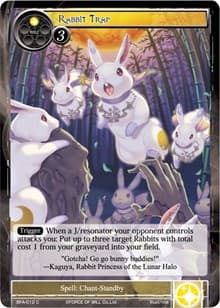 Rabbit Trap - Battle for Attoractia - Force of Will card
