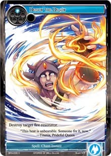 Down the Drain - Battle for Attoractia - Force of Will card