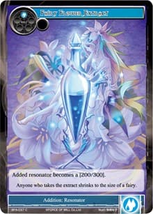Fairy Flower Extract - Battle for Attoractia - Force of Will card