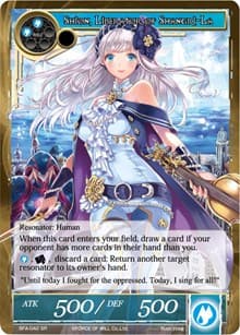 Shion, Liberator of Shangri-La - Battle for Attoractia - Force of Will card