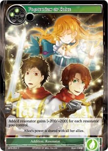 Protection of Alice - Battle for Attoractia - Force of Will card