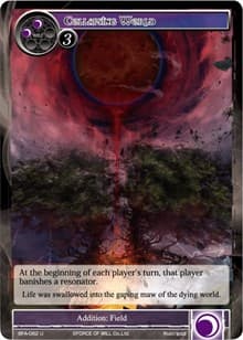 Collapsing World - Battle for Attoractia - Force of Will card