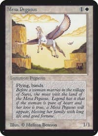 Mesa Pegasus - Alpha Edition - Magic: The Gathering card