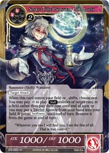 Interdimensional Monarch, Gill Lapis // Space-Time Pursuer, Gill Lapis - Battle for Attoractia - Force of Will card