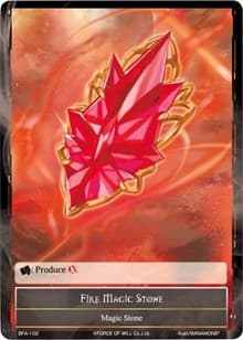Fire Magic Stone - Battle for Attoractia - Force of Will card