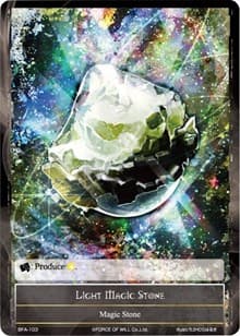 Light Magic Stone - Battle for Attoractia - Force of Will card