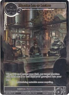 Machine Lab of Leginus (Full Art) - Battle for Attoractia - Force of Will card
