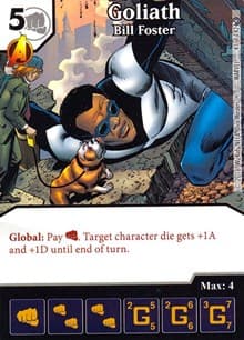 Goliath - Bill Foster - Civil War - Dice Masters card
