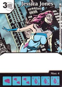 Jessica Jones - Alias - Civil War - Dice Masters card