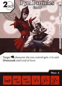Pym Particles - Grow - Civil War - Dice Masters card