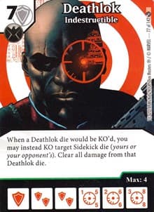 Deathlok - Indestructible - Civil War - Dice Masters card