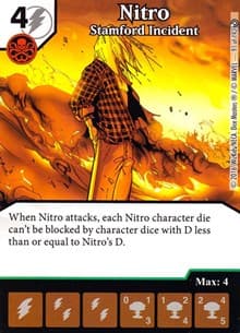 Nitro - Stamford Incident - Civil War - Dice Masters card