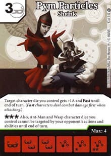 Pym Particles - Shrink - Civil War - Dice Masters card