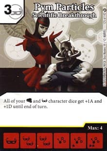 Pym Particles - Scientific Breakthrough - Civil War - Dice Masters card