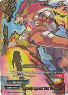 Godly-speed Bal Dragon - Buddy Rave - Future Card BuddyFight card