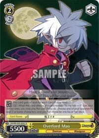 Overlord Mao - Disgaea - Weiss Schwarz card