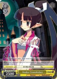 Asuka Cranekicker - Disgaea - Weiss Schwarz card