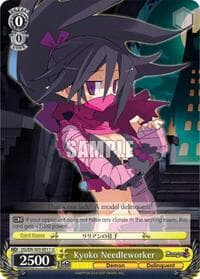 Kyoko Needleworker - Disgaea - Weiss Schwarz card