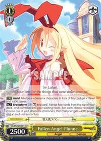 Fallen Angel Flonne - Disgaea - Weiss Schwarz card