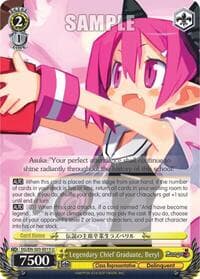 Legendary Chief Graduate, Beryl - Disgaea - Weiss Schwarz card