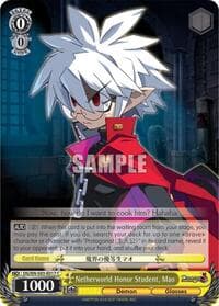 Netherworld Honor Student, Mao - Disgaea - Weiss Schwarz card