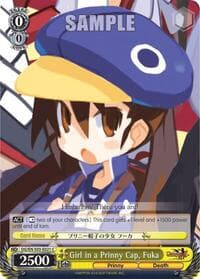 Girl in a Prinny Cap, Fuka - Disgaea - Weiss Schwarz card